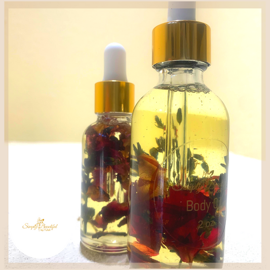 ROSEHIP & LAVENDER INFUSED BODY OIL