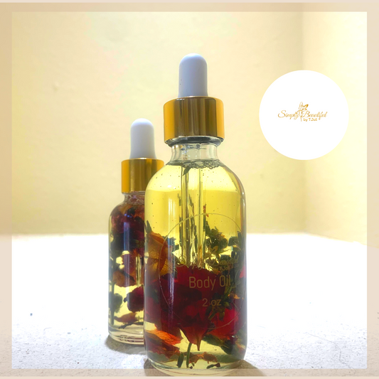 ROSEHIP & LAVENDER INFUSED BODY OIL