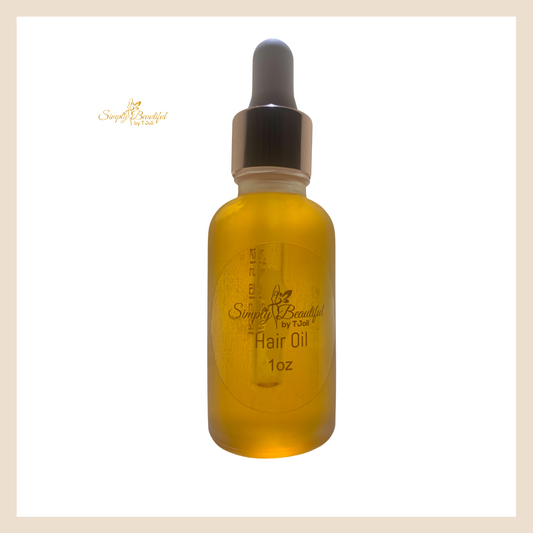 HAIR OIL - COLD PRESSED ROSEHIP OIL INFUSED WITH ORGANIC TEA TREE OIL